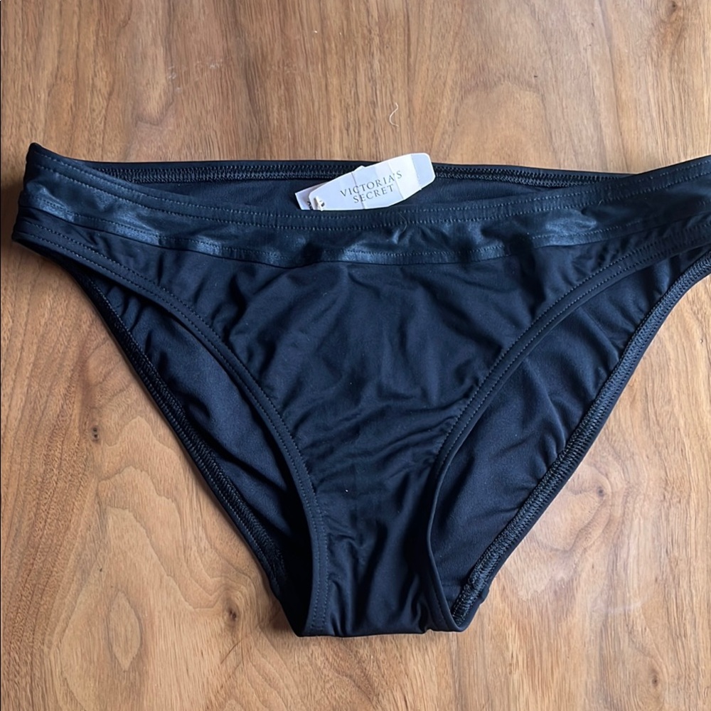 Victoria's Secret Women's Black Swim Briefs